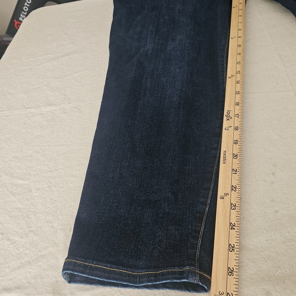 NWT SPANX 3X Ankle Skinny Jeans Dark Wash High Rise Pull On Stretch Denim Y2K - Picture 10 of 11